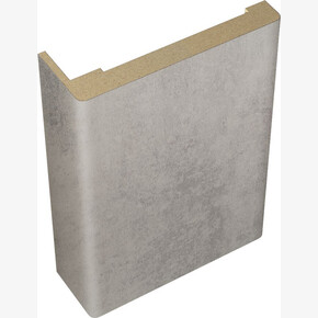 Наличник плоский телескопический Бетон 24х70х2150 светлый