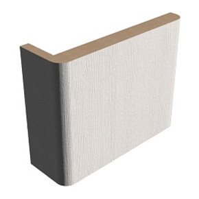 Наличник плоский телескопический Эко-шпон 24х70х2150 кедр снежный